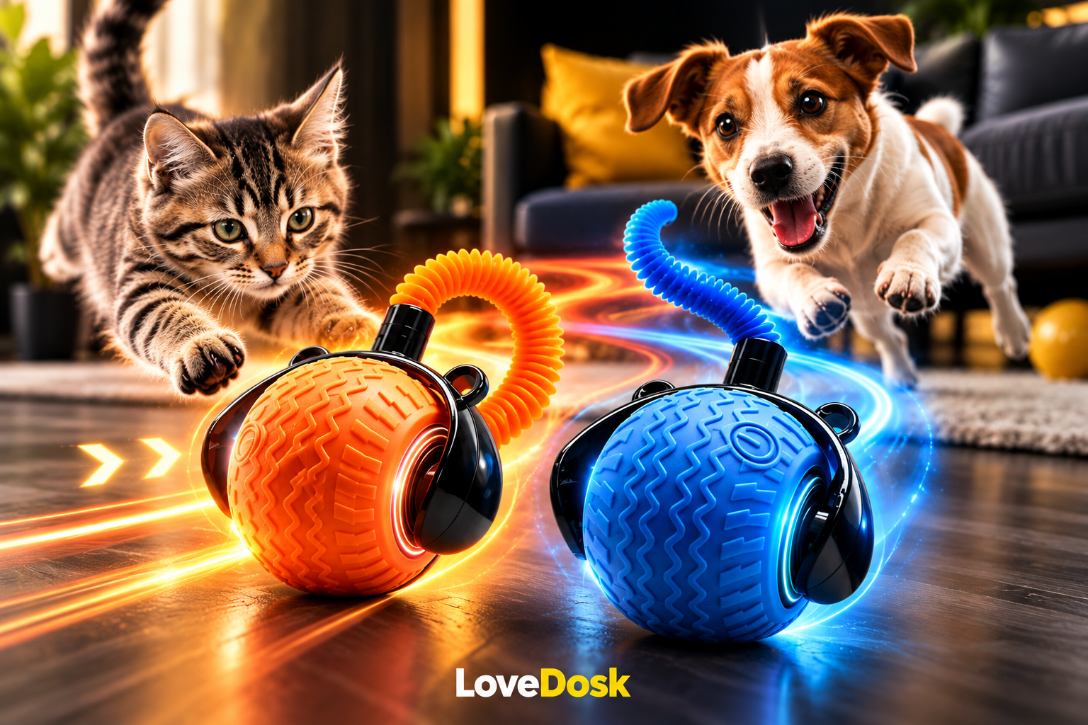 LoveDosk Automatic Interactive Cat Toy